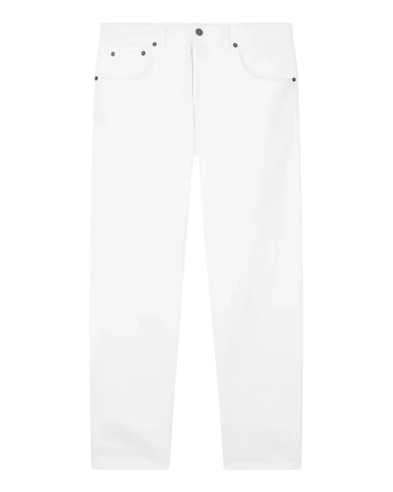 Dondup Hose mit Karottenmuster - Weiß Weiß