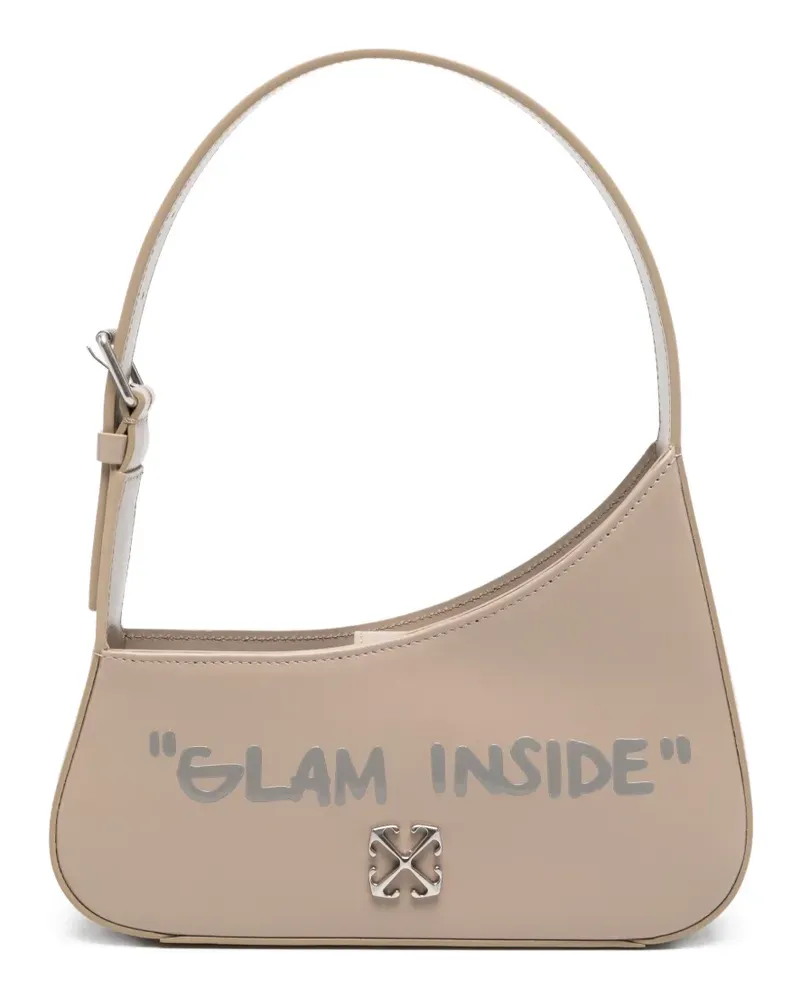 OFF-WHITE Glam Inside pocket tote bag - Nude Nude