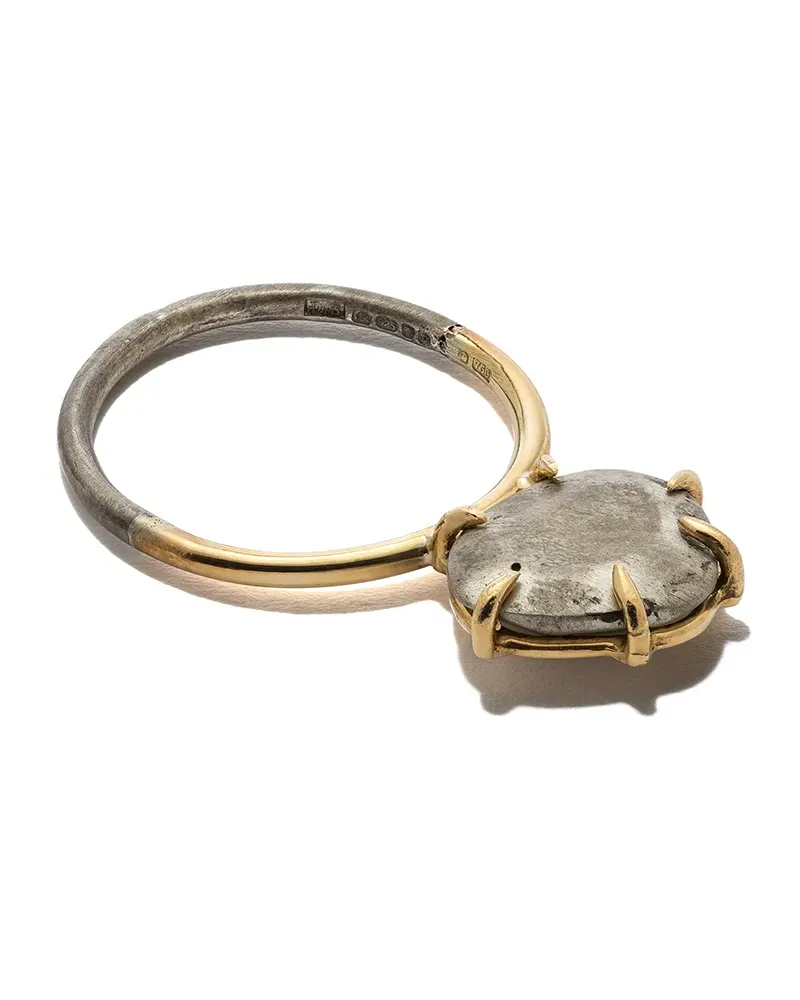 Dalila Barkache 18kt Gelbgoldring - Silber Silber