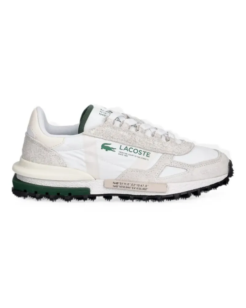 Lacoste Elite Active logo-print panelled sneakers - Weiß Weiß