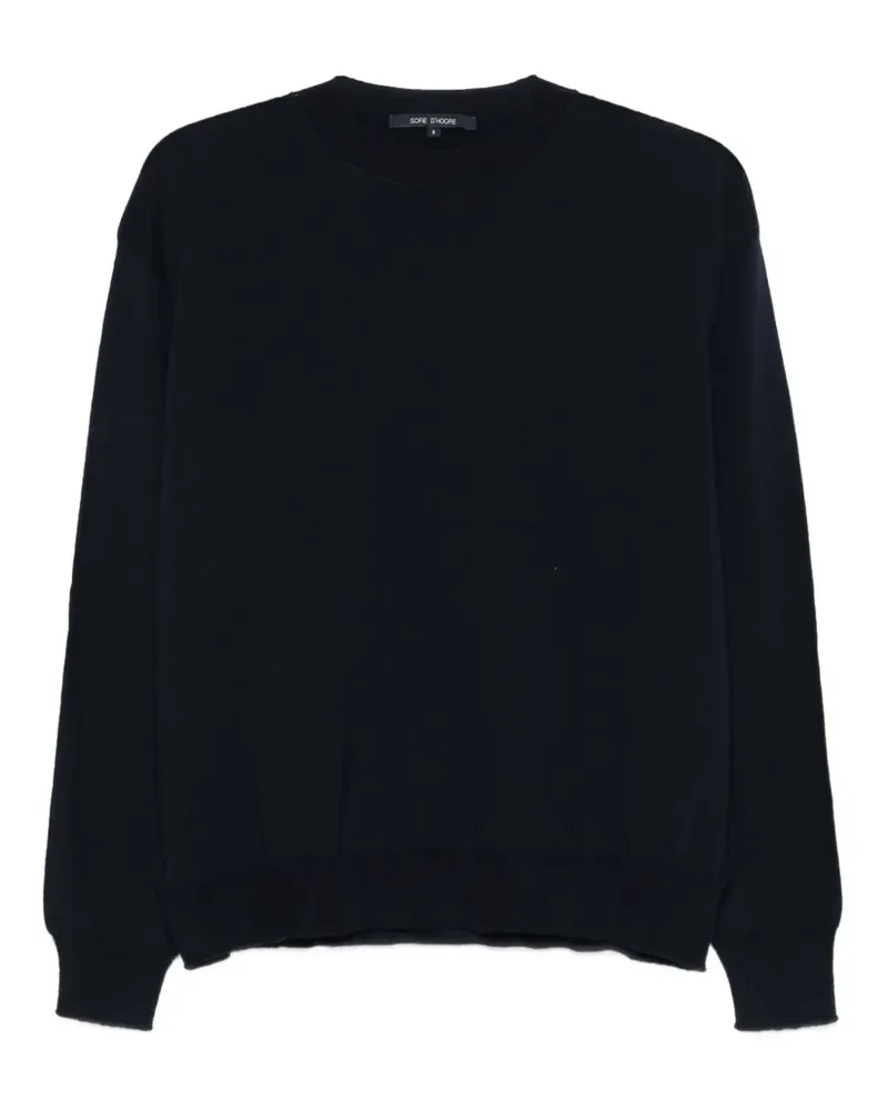 Sofie D'Hoore Langärmeliger Pullover - Blau Blau