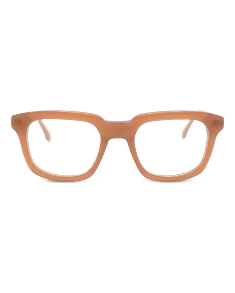 RETROSUPERFUTURE Eckige Numero 132 Brille - Braun Braun