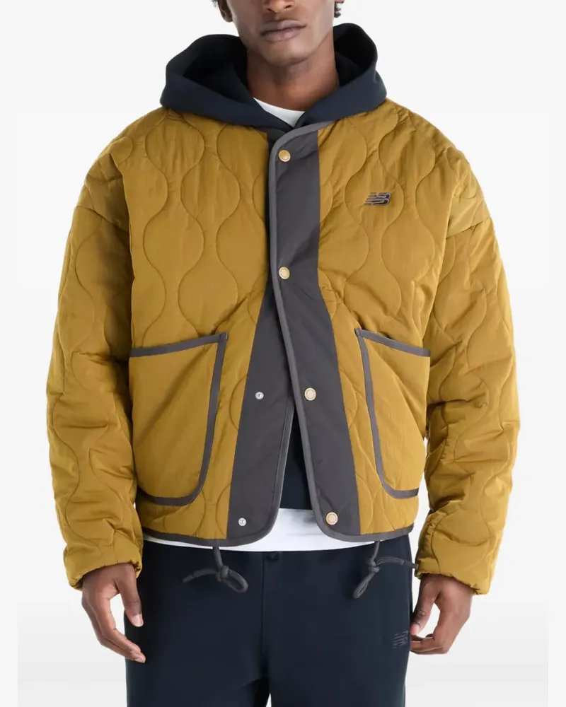 New Balance quilted bomber jacket - Braun Braun