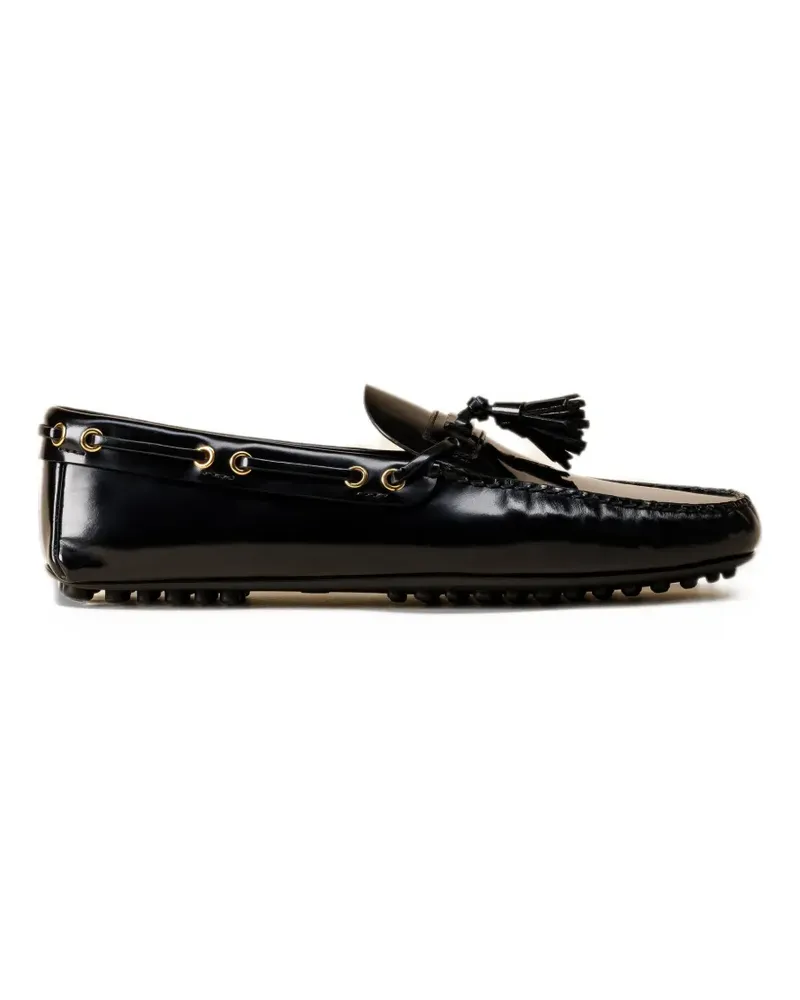 Car Shoe tassel-detail leather loafers - Schwarz Schwarz