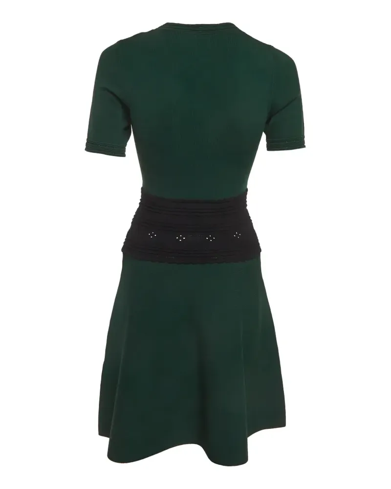 Sandro Kurzärmeliges Minikleid - Grün Grün