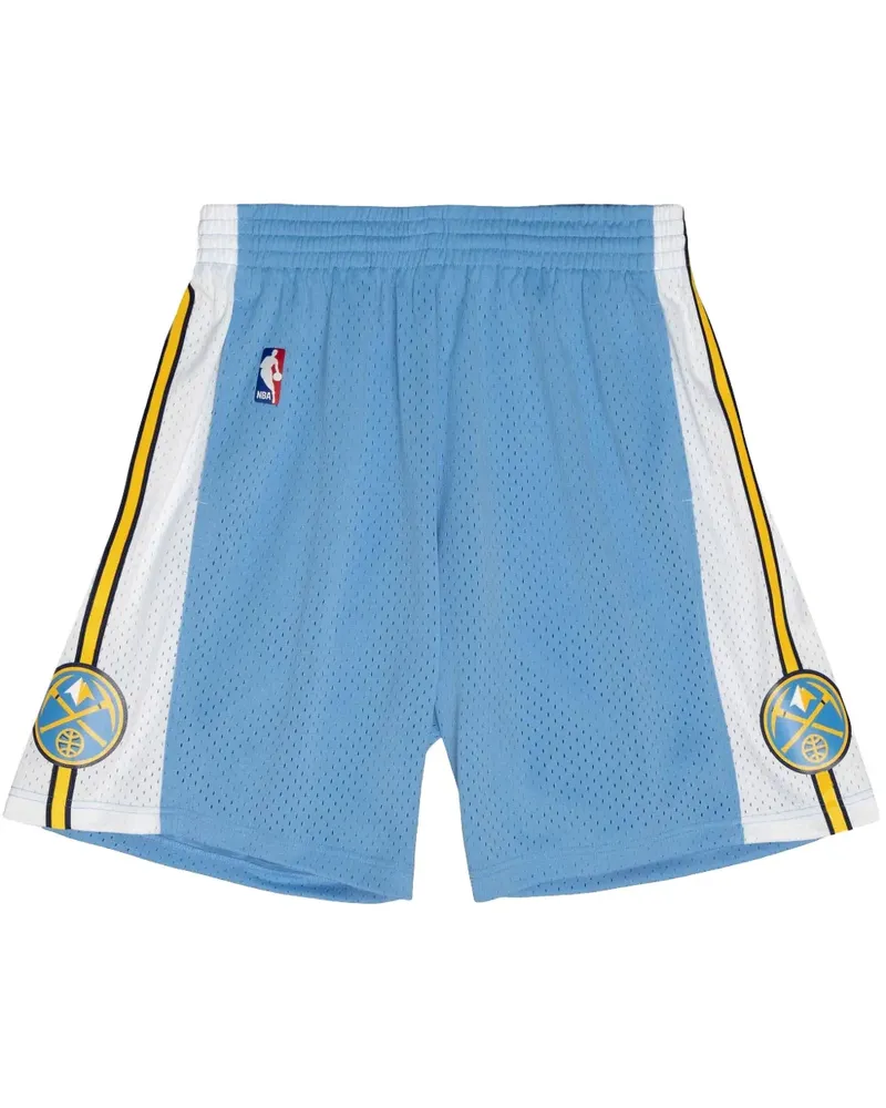 Mitchell & Ness Denver Nuggets 2016/17 Road Swingman Shorts - Blau Blau