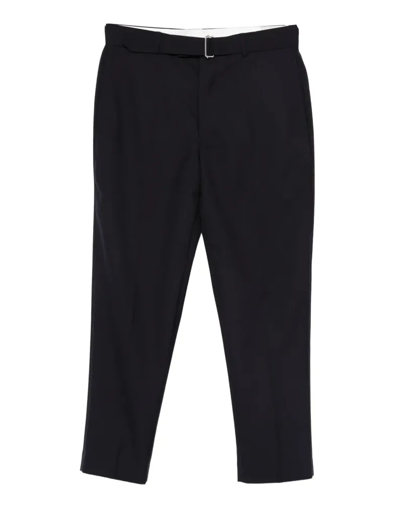 Officine Generale Hose mit Gürtel - Blau Blau
