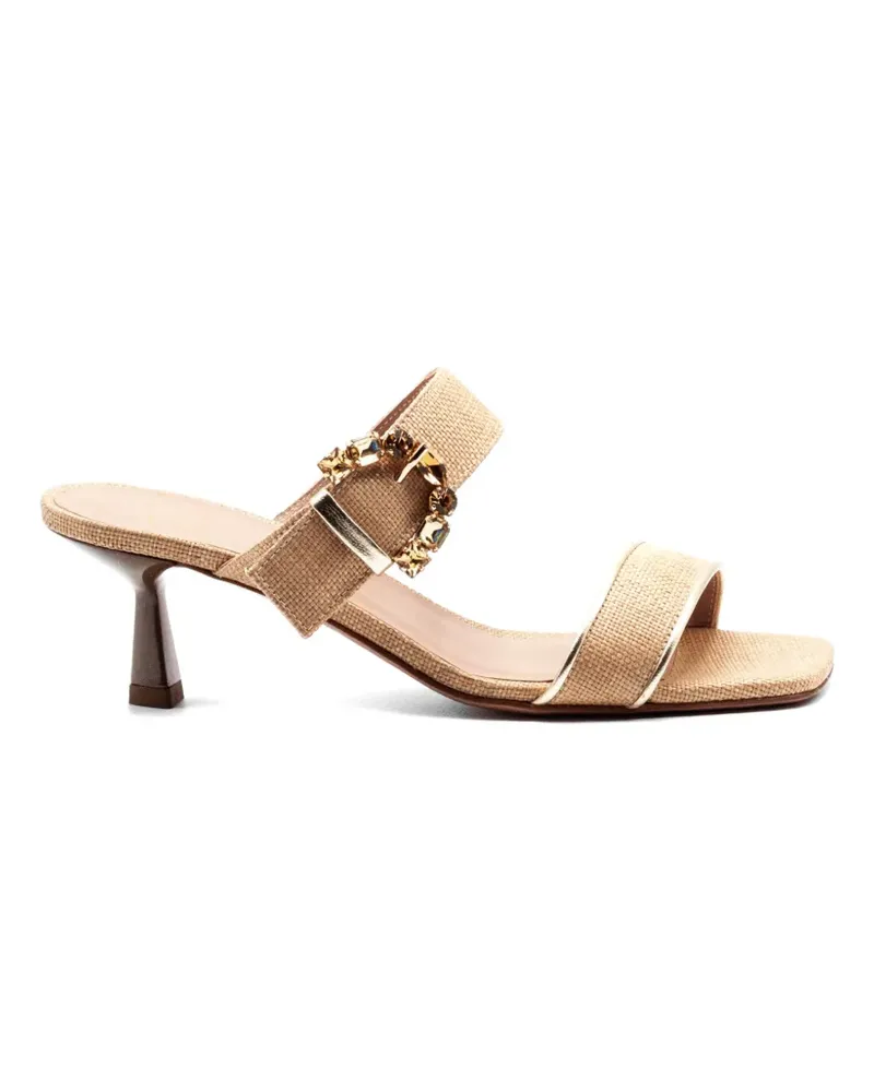 FESTA Milano Sandalen mit Schnallenriemen - Nude Nude