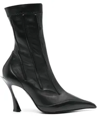 Thierry Mugler Stiefel mit Nahtdetail 95mm Schwarz