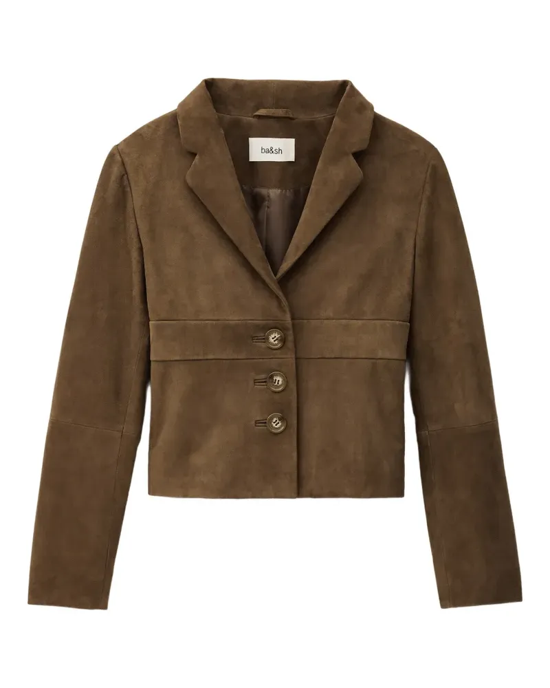 ba&sh Morfeo buttoned jacket - Braun Braun