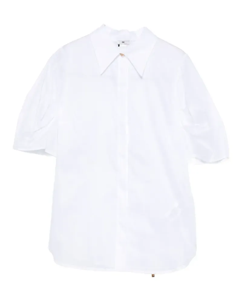 Elisabetta Franchi puff-sleeve shirt - Weiß Weiß