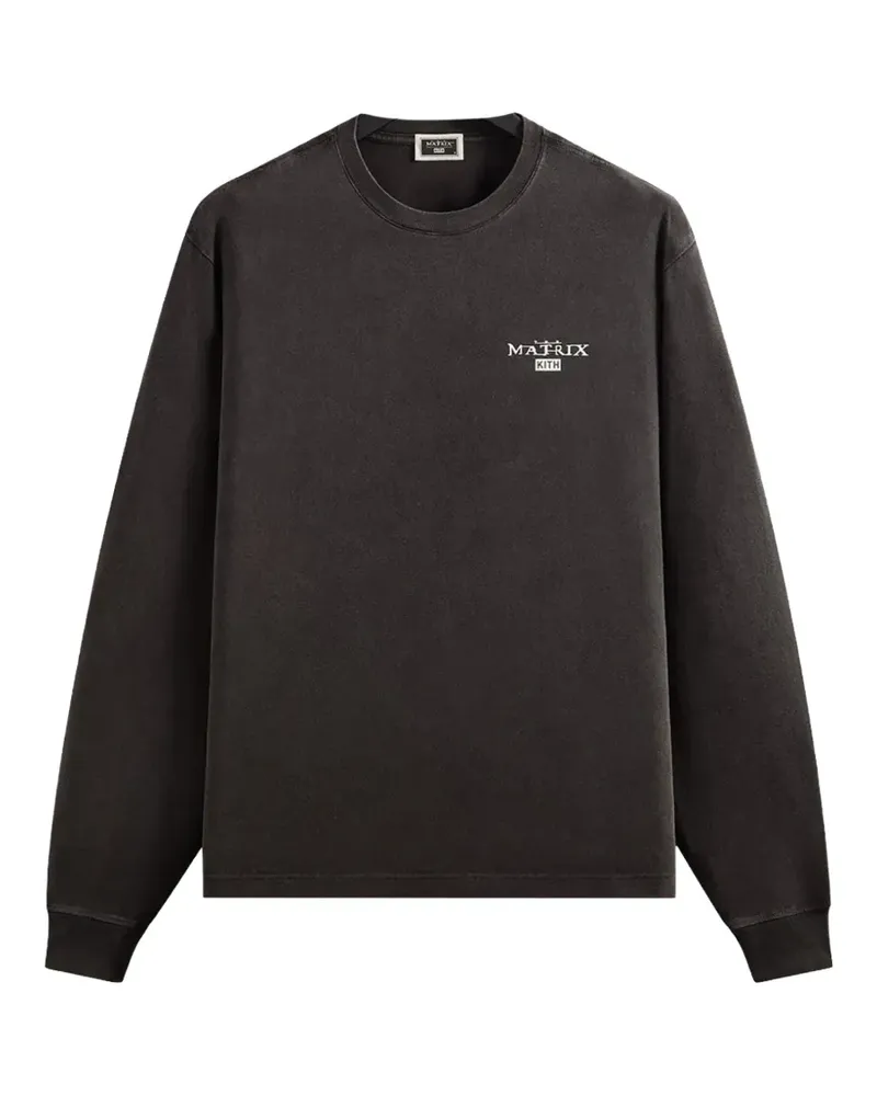 KITH Matrix graphic-print T-shirt - Grau Grau