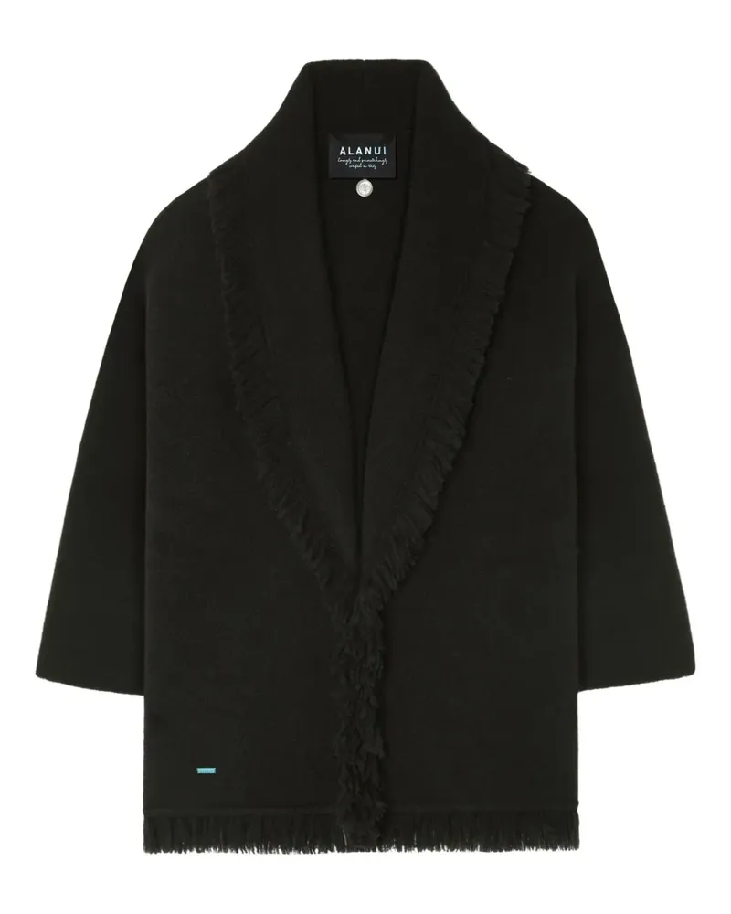 Alanui Finest Cardigan mit Fransen - Schwarz Schwarz