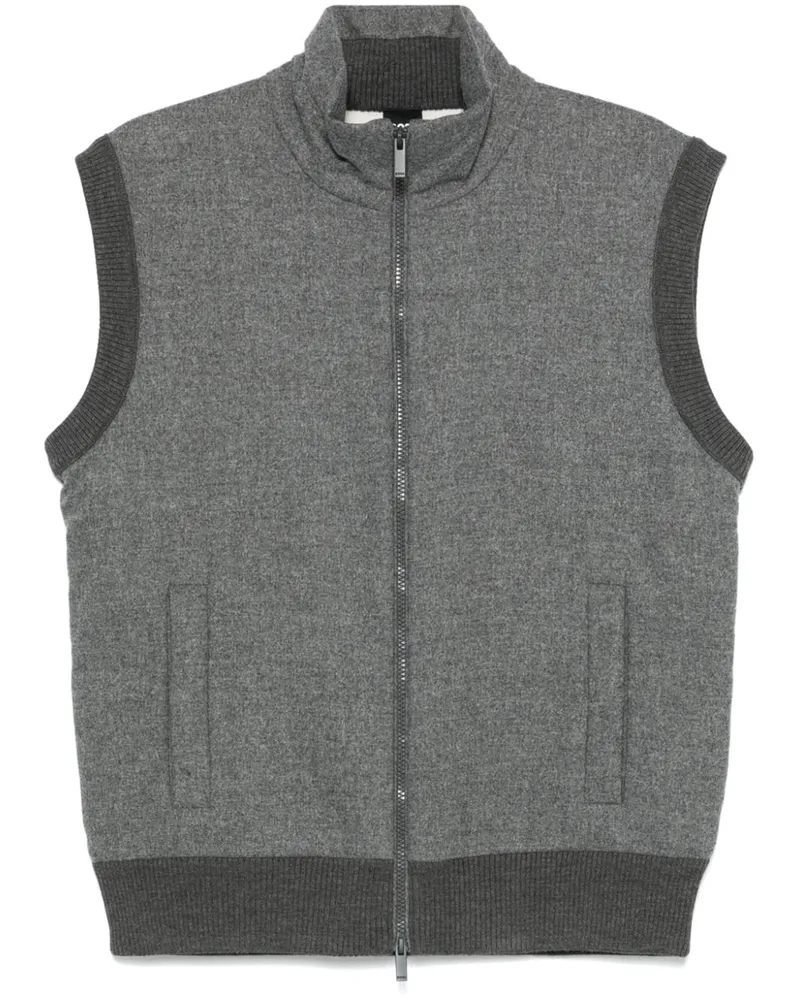 HUGO BOSS Gefütterte Weste - Grau Grau