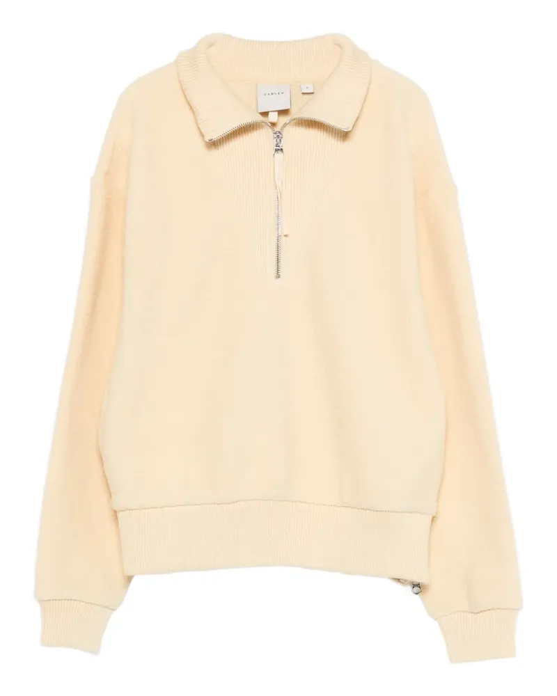 Varley half zip sweatshirt - Nude Nude