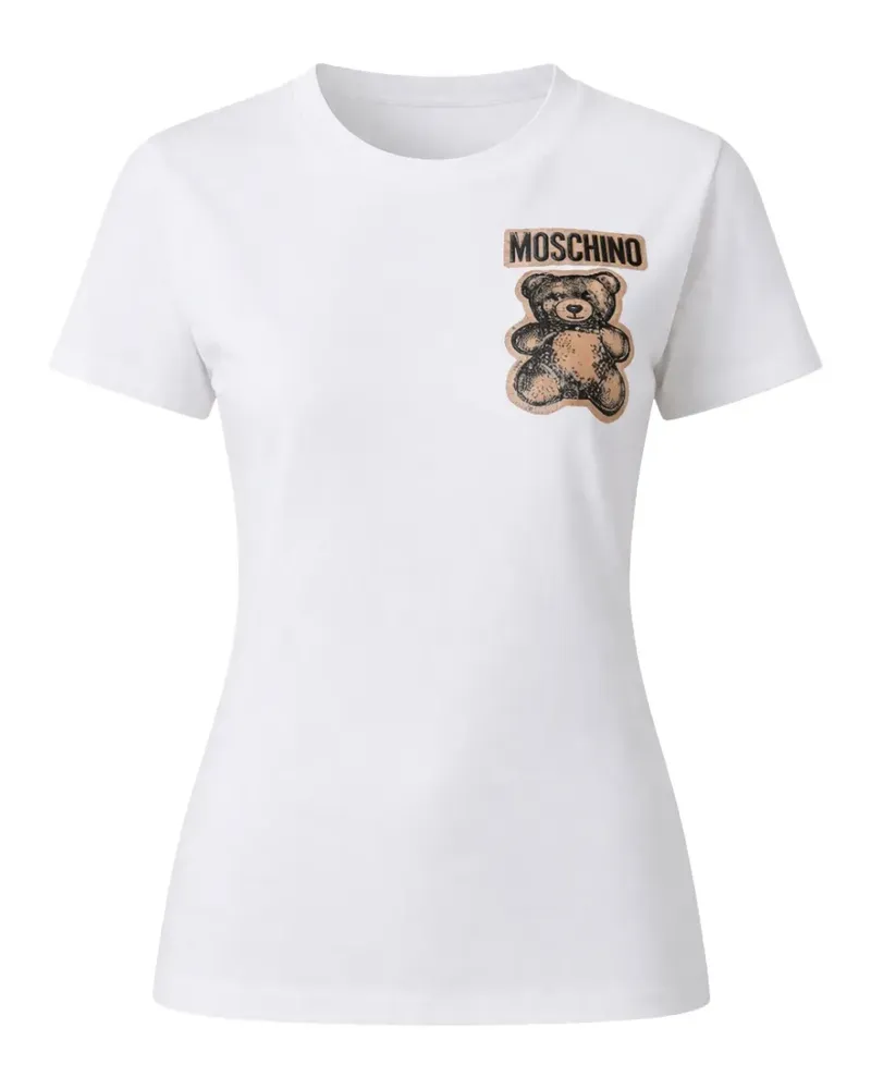 Moschino graphic-print T-shirt - Weiß Weiß