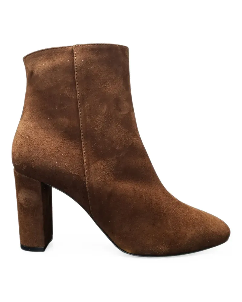 Via Roma 15 suede ankle boots - Braun Braun