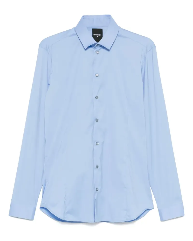 Patrizia Pepe Hemd aus Popeline - Blau Blau