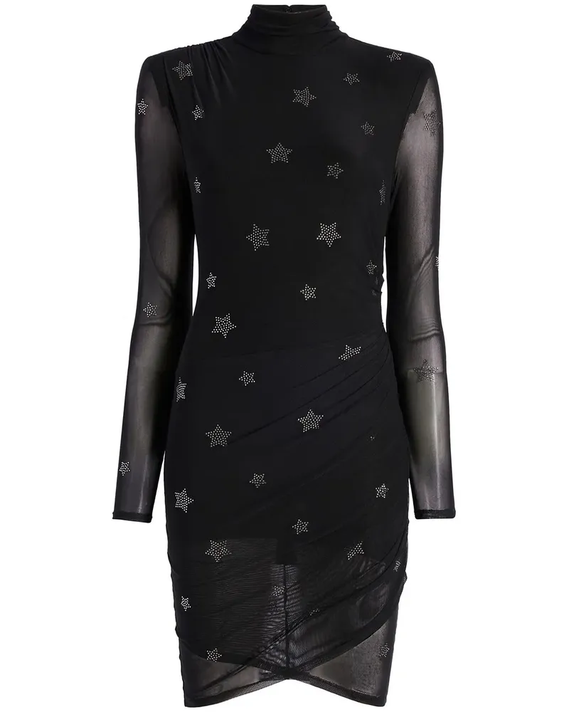 Cinq à Sept Marlene Minikleid - Schwarz Schwarz