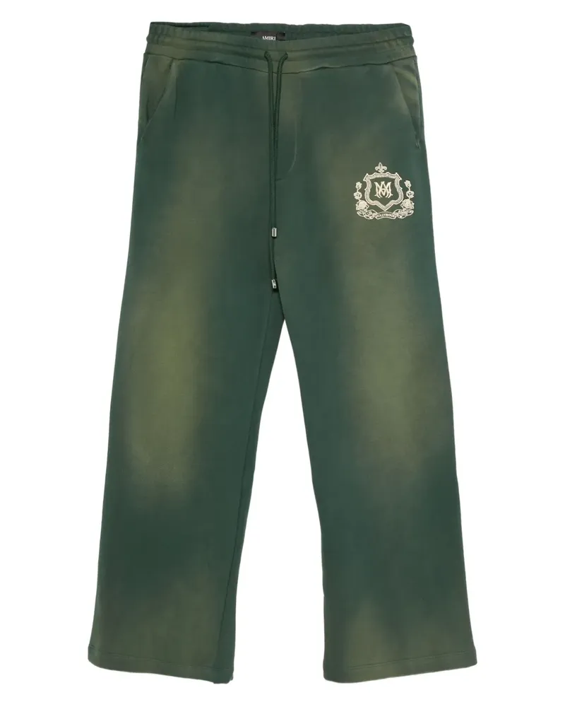 Amiri Jogginghose mit Wappendetail - Grün Grün
