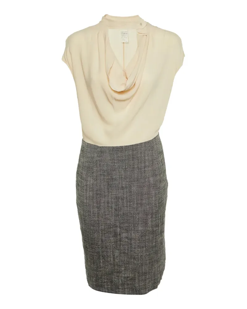 Max Mara cowl-neck sleeveless dress - Nude Nude