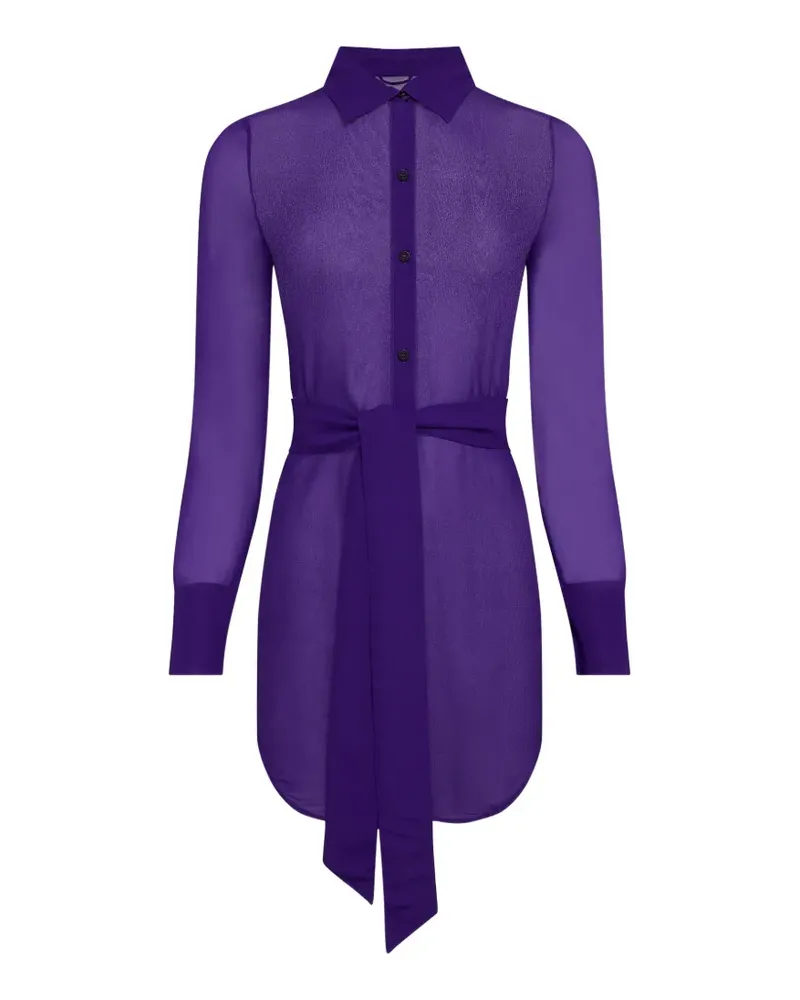 Maison Close Fever Hemdkleid - Violett Violett