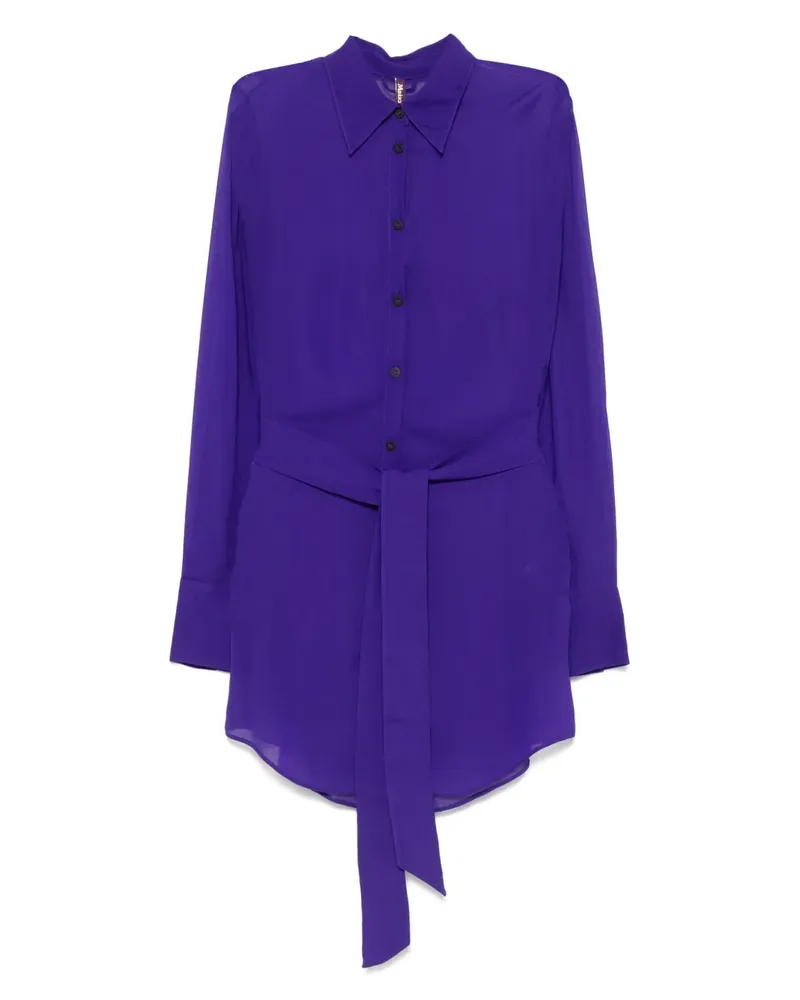 Maison Close Fever Hemdkleid - Violett Violett