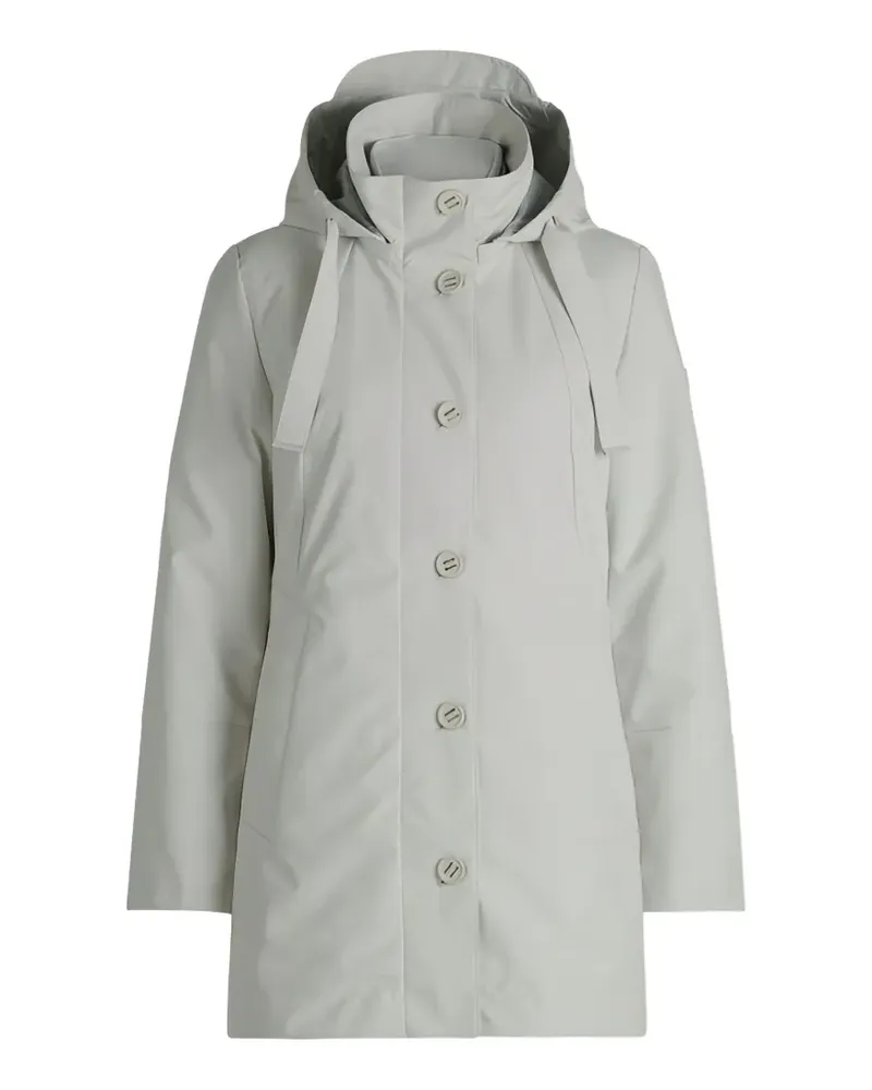 Betty Barclay hooded button-up coat - Weiß Weiß