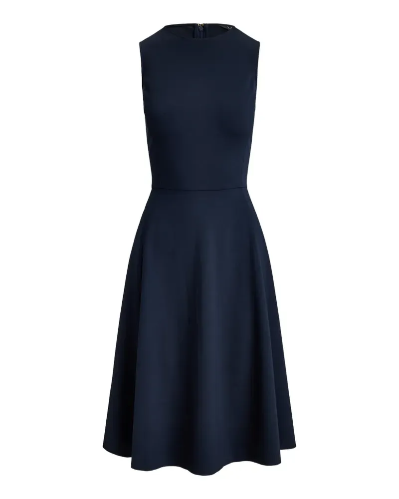 Ralph Lauren sleeveless princess-seam midi dress - Blau Blau