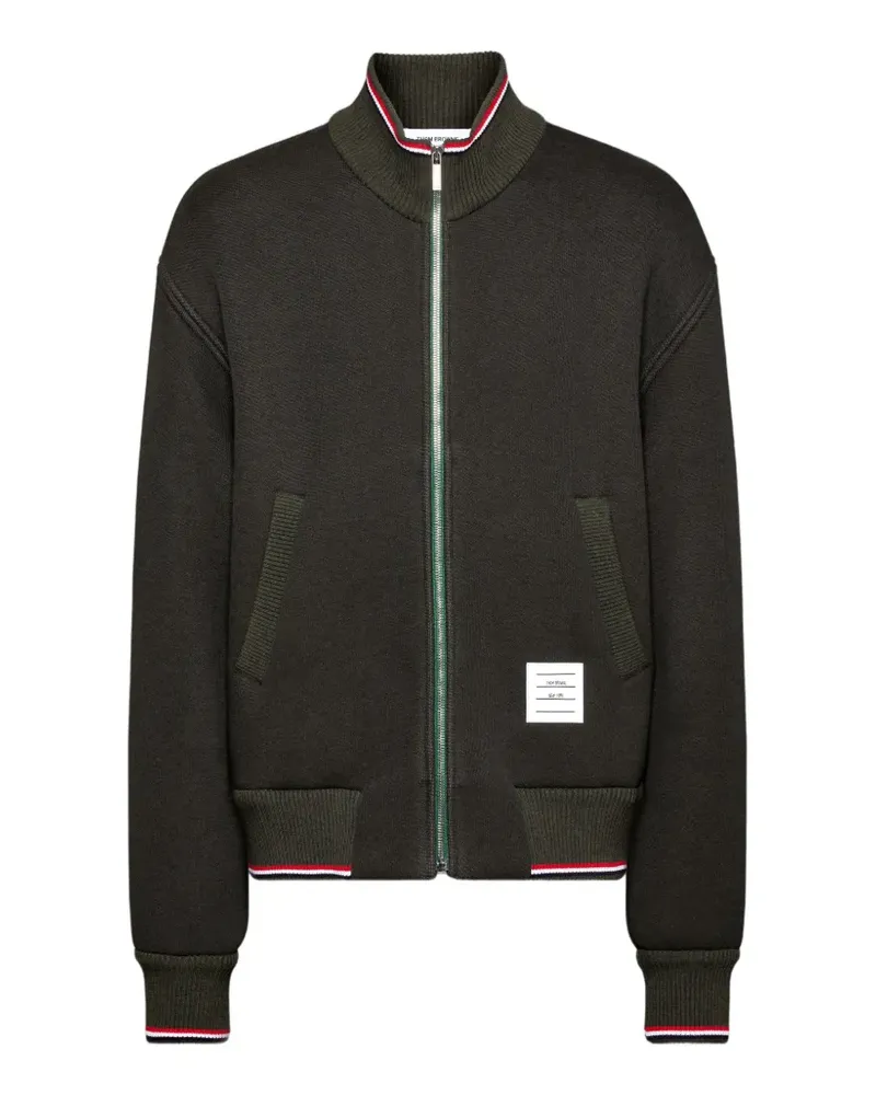 Thom Browne Oversized-Jacke mit Streifen - Grün Grün
