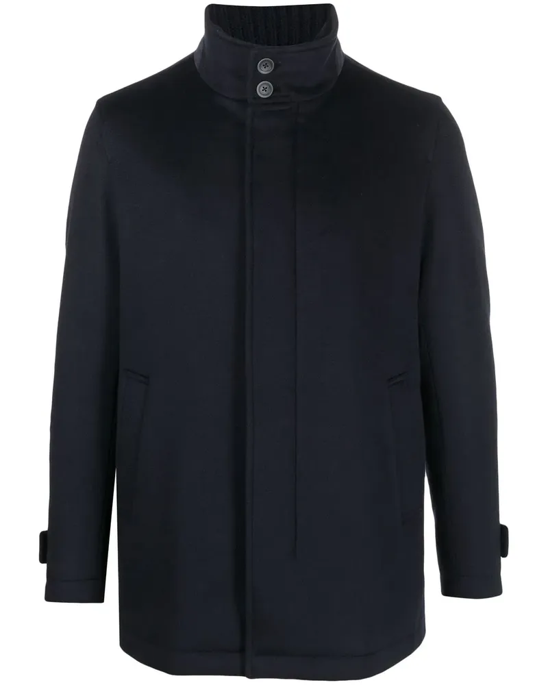 Herno Gesteppte Jacke mit Stehkragen - Blau Blau