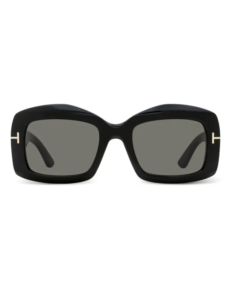 Tom Ford Venetia square-frame sunglasses - Schwarz Schwarz