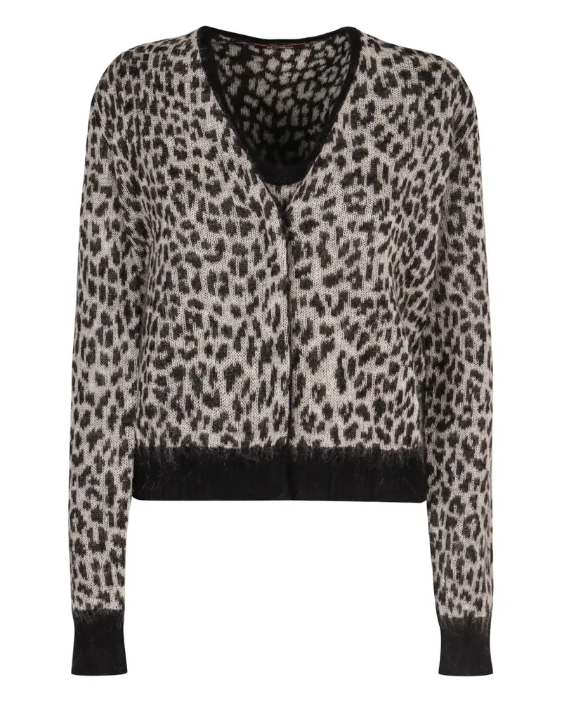 Max Mara Cardigan aus Jacquard - Nude Nude