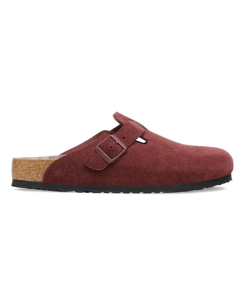Birkenstock Boston buckle mules - Rot Rot