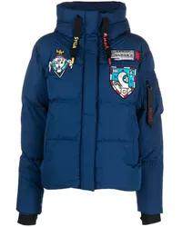 Rossignol x JCC Modul Daunen-Bomberjacke Blau