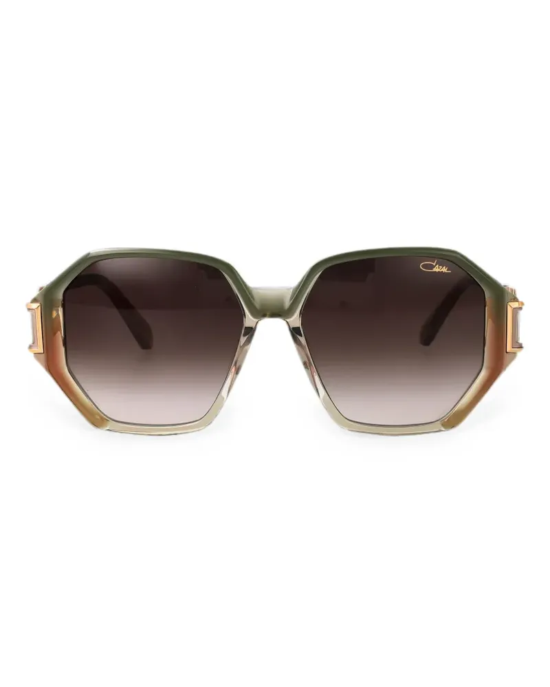 CAZAL Sonnenbrille mit geometrischem Gestell - Grün Grün