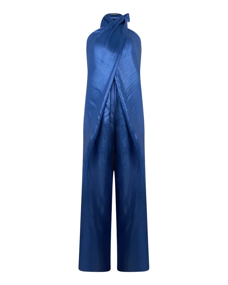 Alberta Ferretti sleeveless jumpsuit - Blau Blau