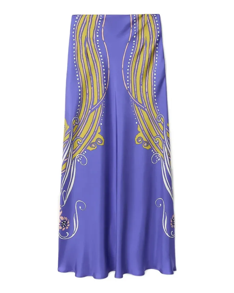 La DoubleJ sleek skirt - Violett Violett