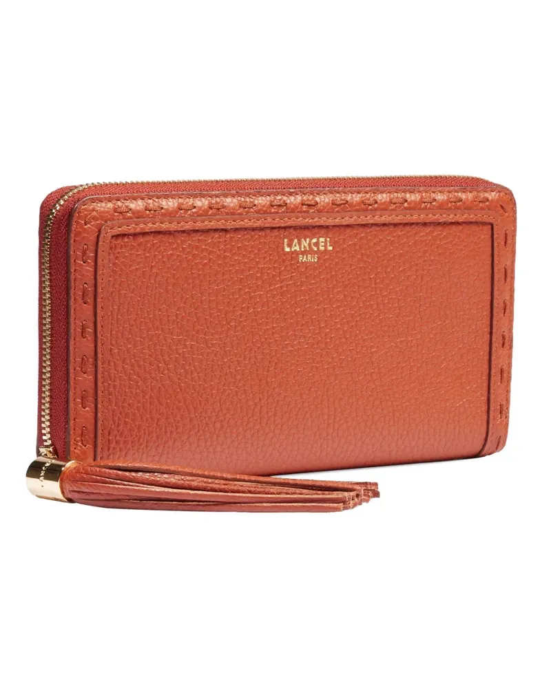 Lancel Portemonnaie mit Quasten - Orange Orange