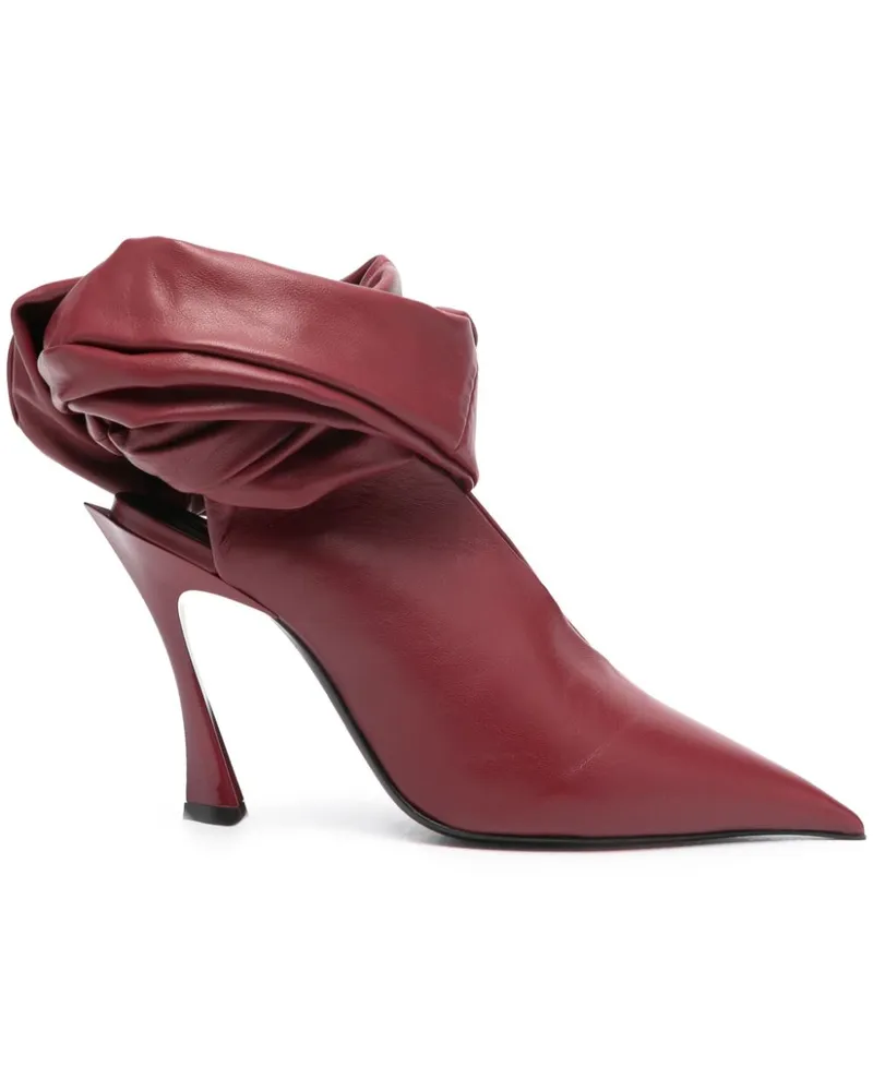 Thierry Mugler Pumps mit Knoten - Rot Rot