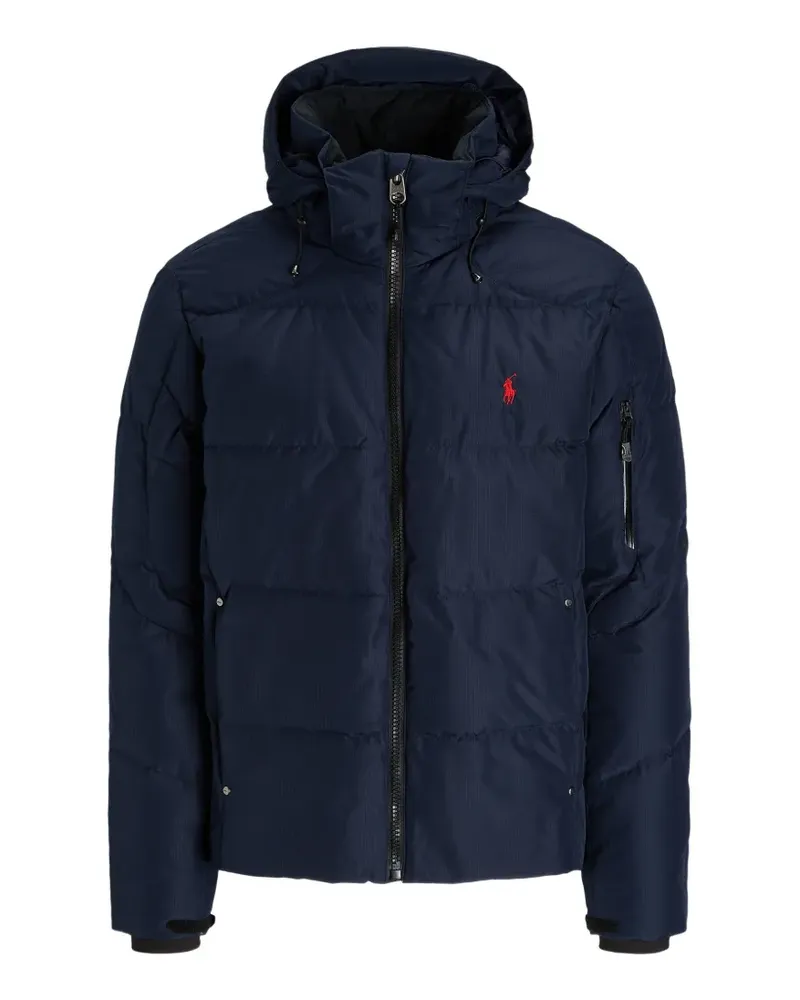 Ralph Lauren Gefütterte Kapuzenjacke - Blau Blau
