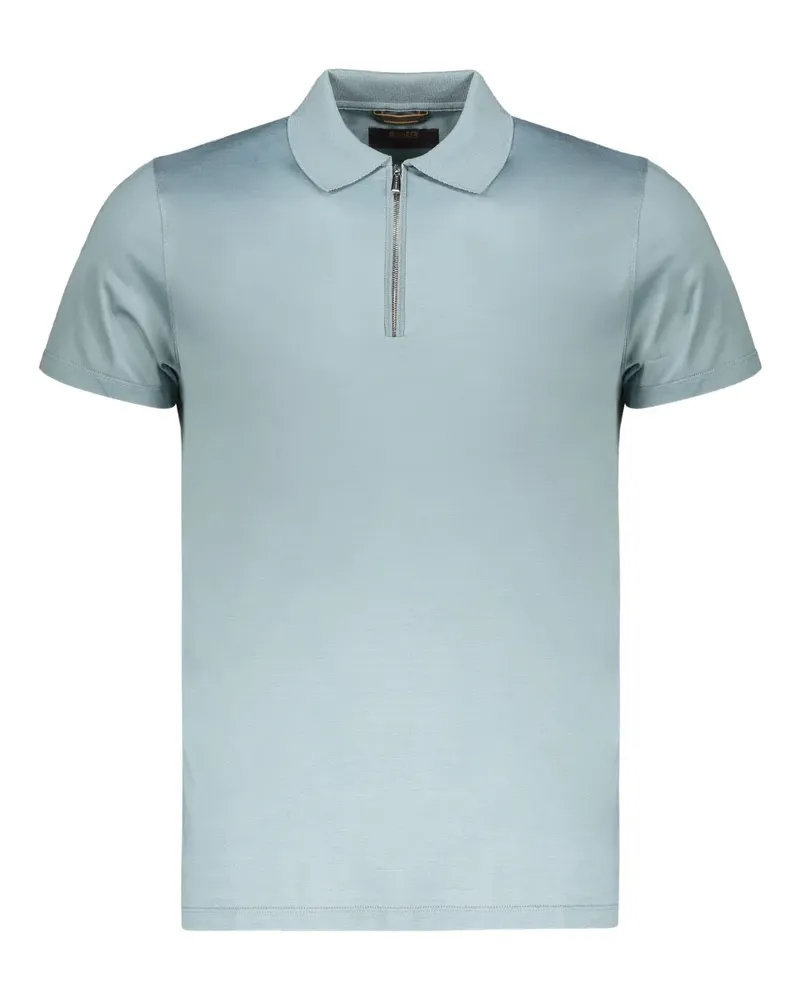 MOORER Jericho Poloshirt - Blau Blau