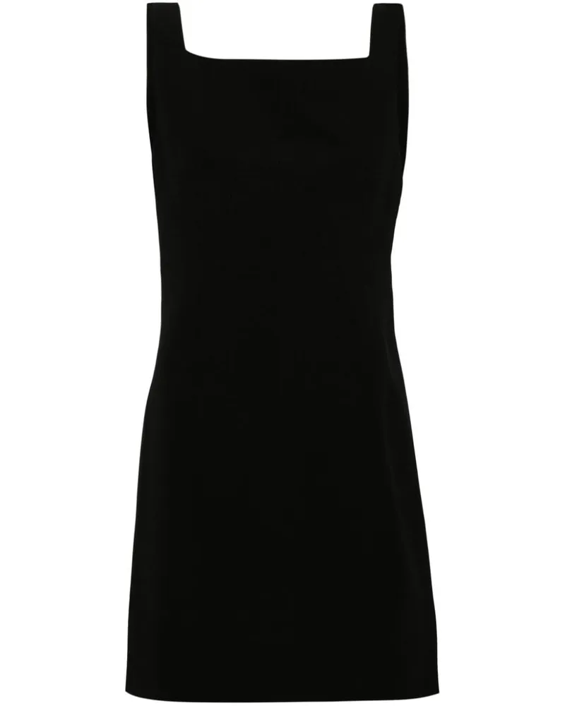 Givenchy Minikleid mit Wasserfallausschnitt - Schwarz Schwarz