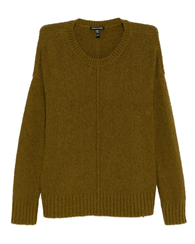 Eileen Fisher Pullover mit Rundhalsausschnitt - Grün Grün