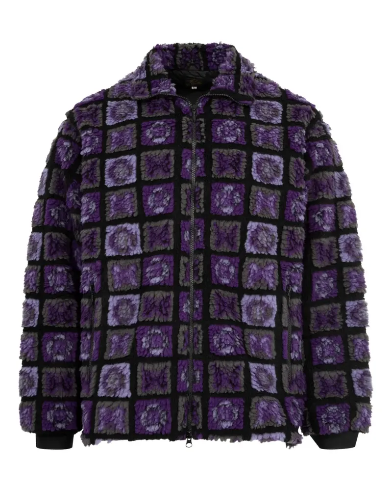 NEEDLES Karierte Jacke - Violett Violett