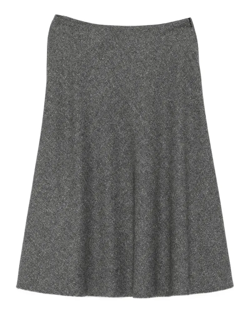 Tagliatore Ausgestellter Midirock - Grau Grau