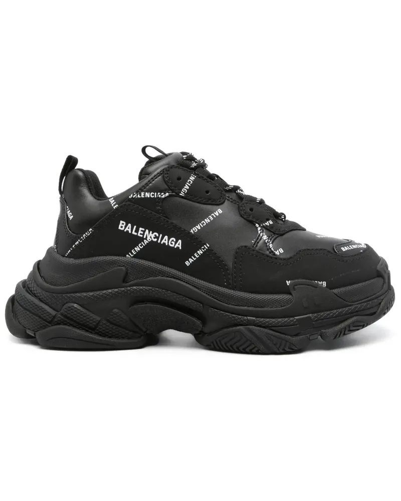 Balenciaga Triple S Sneakers - Schwarz Schwarz