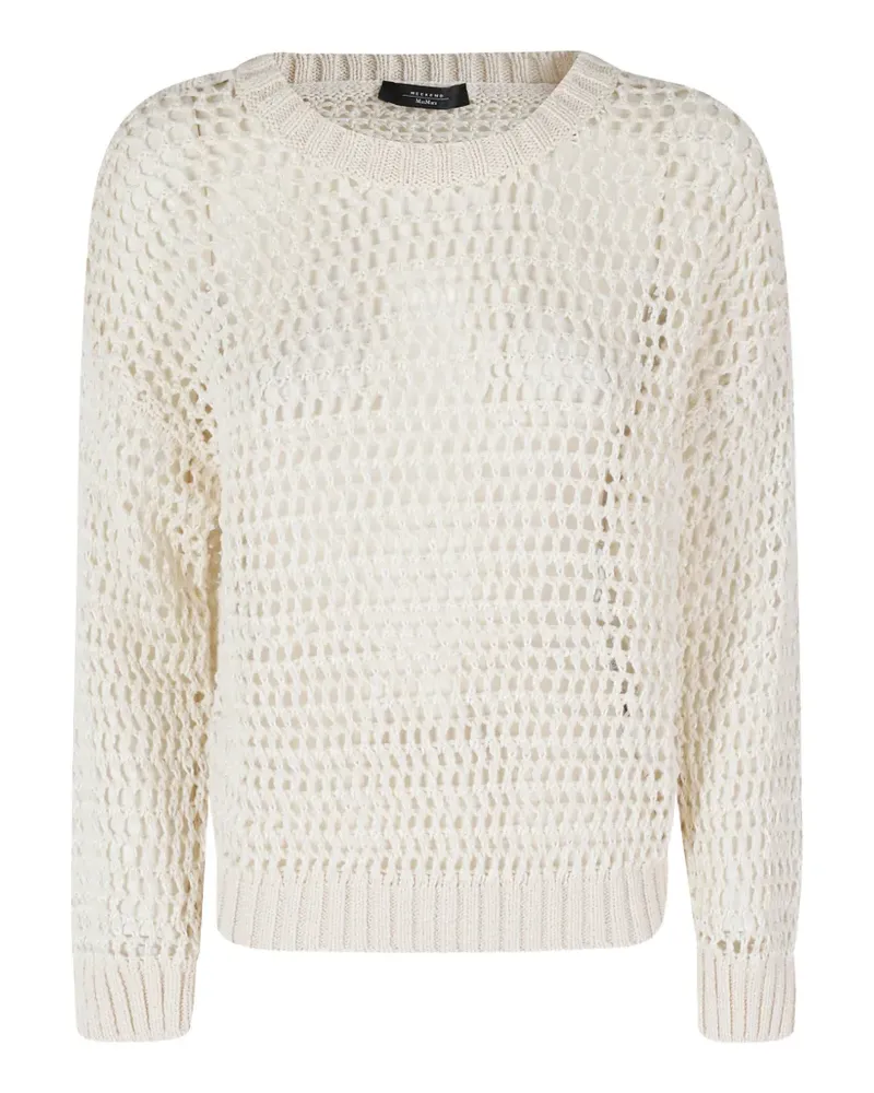 Max Mara open-knit sweater - Nude Nude