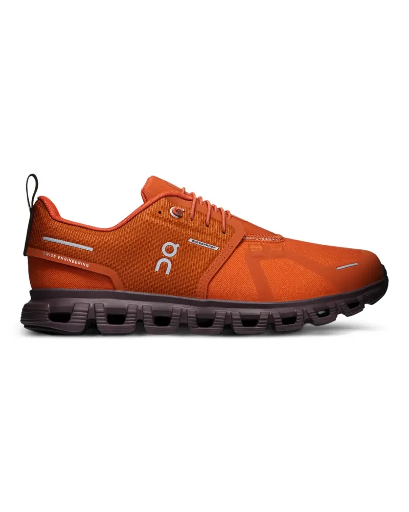 ON Cloud Waterproof Sneakers - Orange Orange