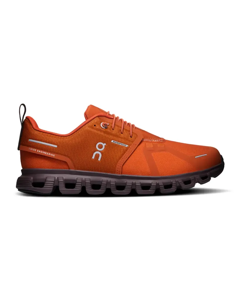 ON Cloud Waterproof Sneakers - Orange Orange